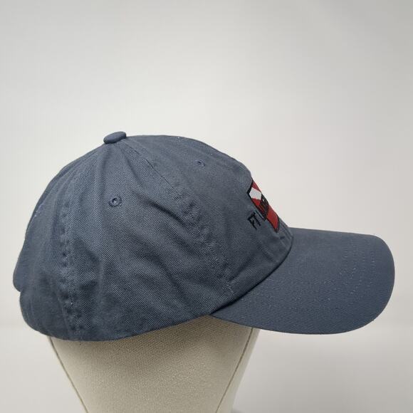 Fr Lauderdale Beach Slideback Baseball Cap Blue One Size Adjustable Embroidered - Picture 5 of 10